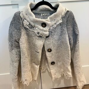 Casch by Gro Abrahamsson Wool Knit Jacket